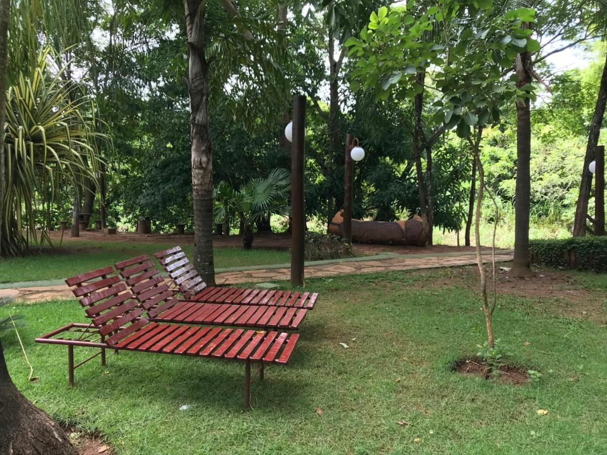 Águas da Serra Apart - acesso ao rio de águas termais Rio Quente Esterno foto